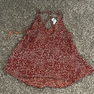 Open Back XS tank top for summer